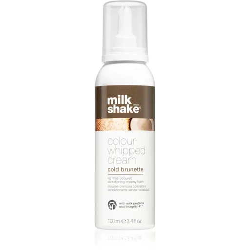 milk_shake® Colour Whipped Cream tónovacia pena pre všetky typy vlasov Cold Brunette 100 ml