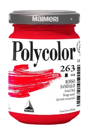 MAIMERI POLYCOLOR - Jemné vinylové farby 263 - sandal red, 140 ml
