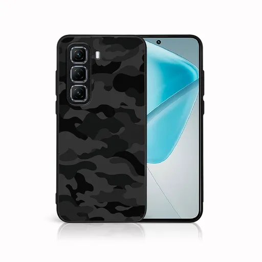 MY ART Ochranný kryt pre Infinix Hot 50 5G BLACK CAMO (234)