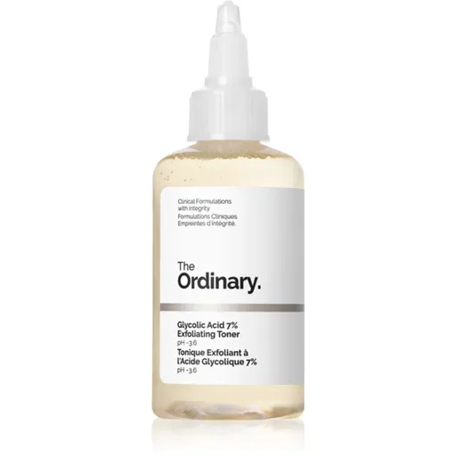 The Ordinary Glycolic Acid 7% Exfoliating Toner exfoliačné čistiace tonikum 100 ml