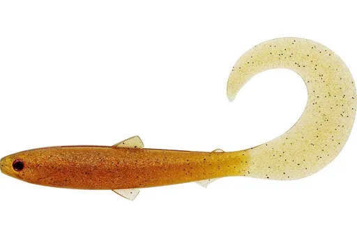 Westin gumová nástraha bullteez curltail motoroil pepper - 10 cm 6 g 2 ks