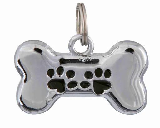 Trixie Prívesok na obojok tvar KOST 3,5 x 2 cm