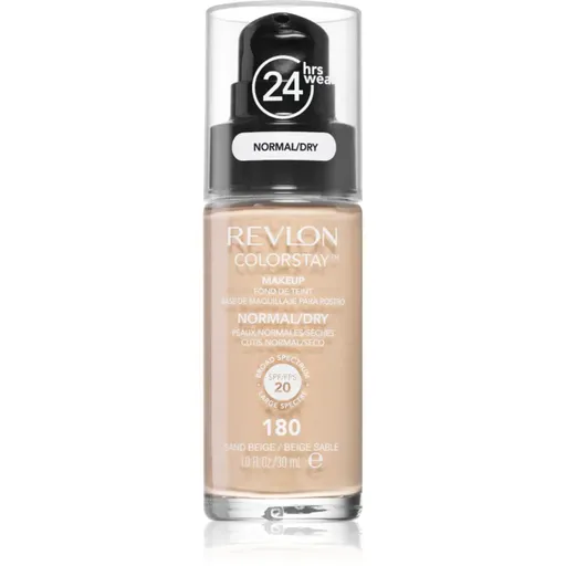 Revlon Cosmetics ColorStay™ SPF 20 dlhotrvajúci make-up pre normálnu až suchú pleť odtieň 180 Sand Beige 30 ml