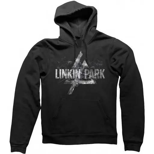 Linkin Park mikina Smoke Logo Čierna S
