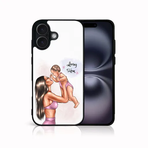 MY ART Ochranný kryt pre Apple iPhone 16 LOVING MOM (115)