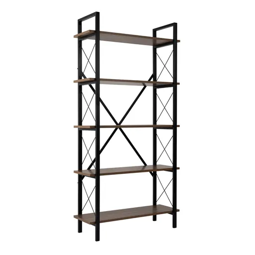 Regál Elysian Walnut and Black