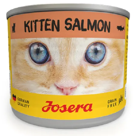 Josera Cat Kitten Salmon konzerva s lososom pre mačiatka 200g