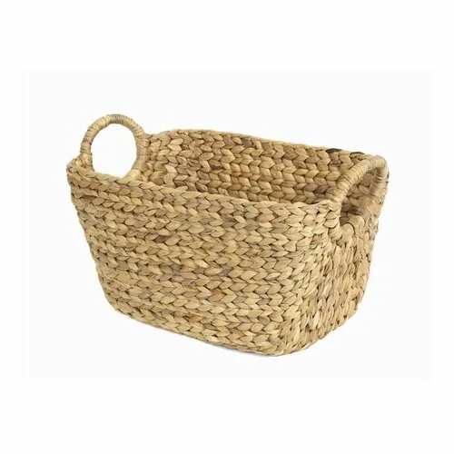 Compactor Ručne pletený úložný košík z vodného hyacintu Compactor Caracas L, 46 x 27 x 27,5 cm, L