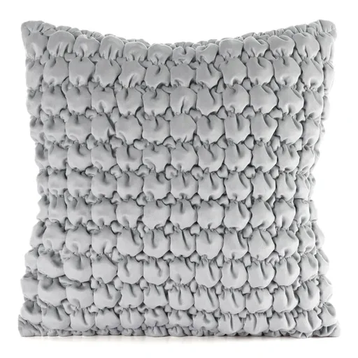 ArtFir Obliečka na vankúš VELVET 193 | strieborná 45 x 45 cm