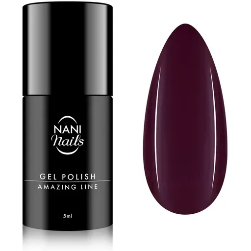 NaniNails NANI Amazing Line gélový lak na nechty odtieň Glass of Wine 5 ml