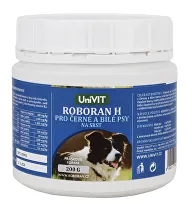 Roboran H pre psy čiernobiely plv 200g