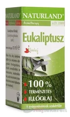 Naturland 100% éterický olej EUKALYPUS 10 ml