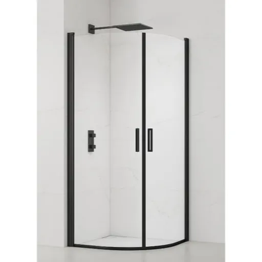 Sprchový kút štvrťkruh 90x90 cm SAT Fusion SATFUS90CT