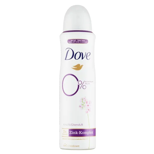 DOVE 0% ALU Kvet čerešne dezodorant sprej 150 ml