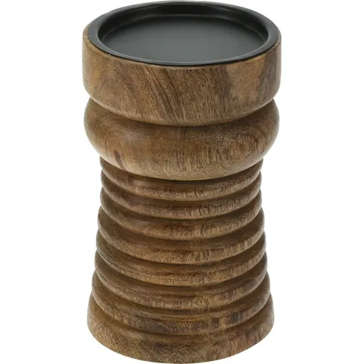Svietnik z mangového dreva S, 10 x 16 cm, S
