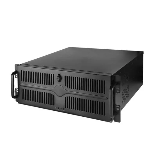 CHIEFTEC skriňa Rackmount 4U ATX/mATX, UNC-409S-B, 400W PSF-400B, čierna