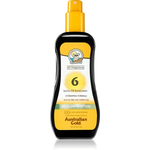 Australian Gold Spray Oil Sunscreen telový olej v spreji proti slnečnému žiareniu SPF 6 237 ml
