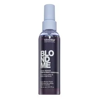 Schwarzkopf Professional BlondMe Bond Repair Purple Spray Conditioner bezoplachový kondicionér pre blond vlasy 150 ml