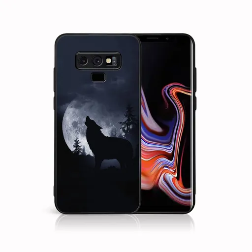 MY ART Ochranný obal pre Samsung Galaxy Note 9 WOLF (247)