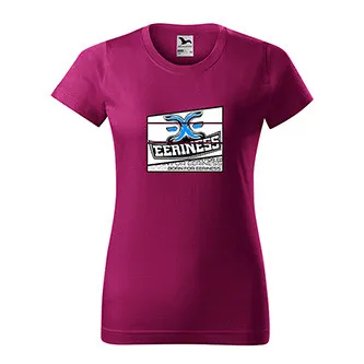 Tričko EERINESS, dámske, fuchsia red, veľ. S