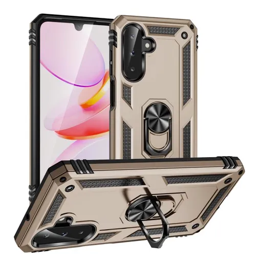 RING Kryt s držiakom pre Samsung Galaxy A17 / A17 5G zlatý