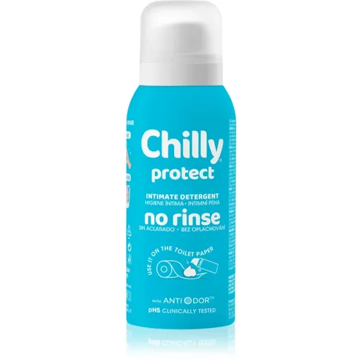 Chilly Protect No Rinse čistiaca pena na intímnu hygienu 100 ml