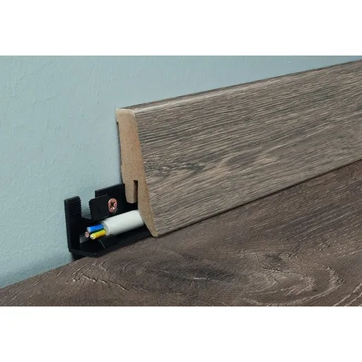 Lišta soklová Naturel hnedá, MDF, dĺžka 260 cm, K58CL038