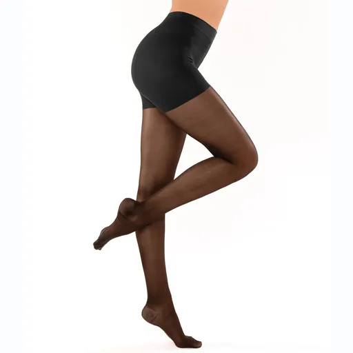 Súprava 2 pančuchových nohavíc s kompresnou podporou, 40 DEN, na úľavu ťažkých nôh
