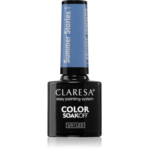 Claresa SoakOff UV/LED Color Summer Stories gélový lak na nechty odtieň 1 5 g