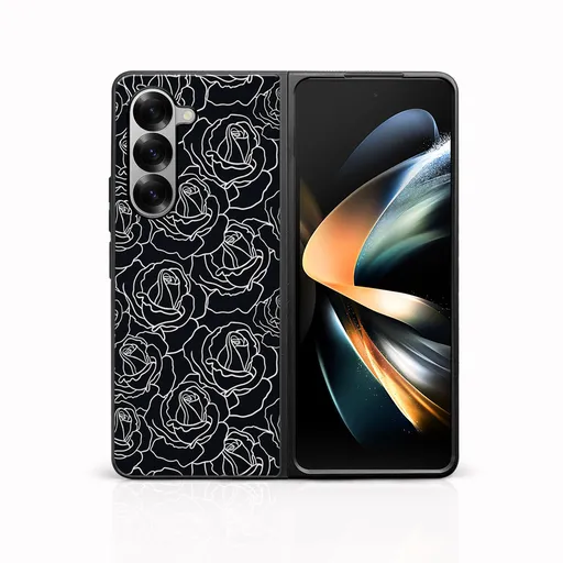 MY ART Ochranný kryt pre Samsung Galaxy Z Fold6 5G ROSES (172)