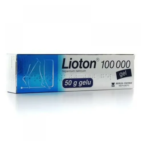 LIOTON 100 000 gél 50 g