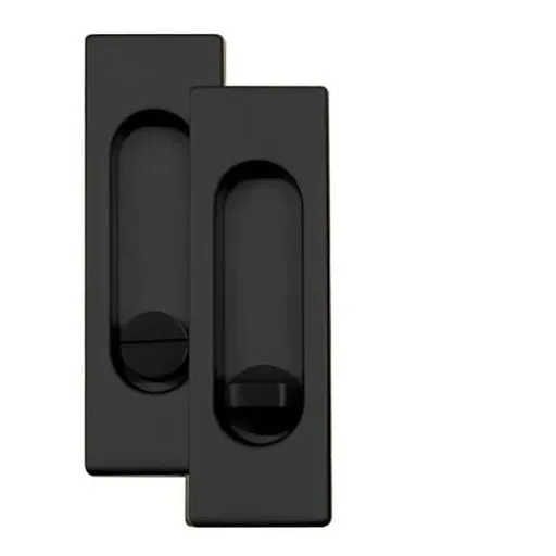 Mušle Naturel FT3663 hranatá čierna matná 125x40x13 WC