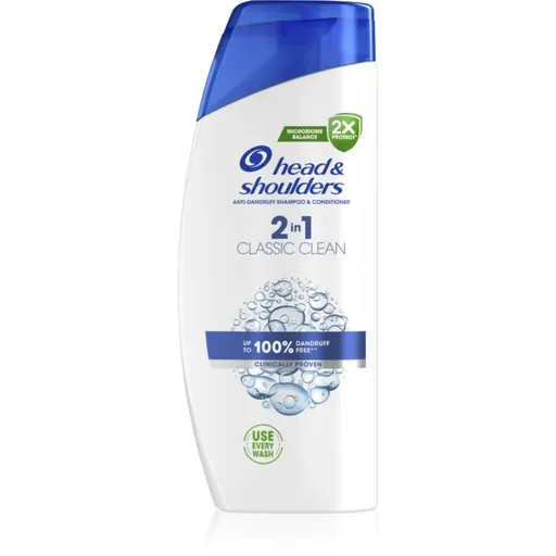 Head & Shoulders Classic Clean 2in1 šampón proti lupinám 2 v 1 625 ml