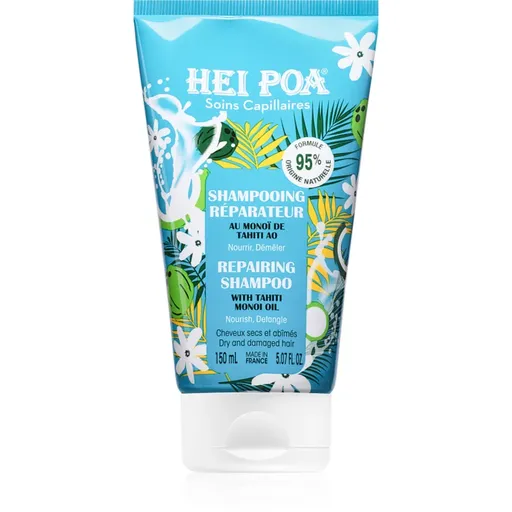 Hei Poa Tahiti Monoi Oil Tiara šampón pre suché a poškodené vlasy 150 ml