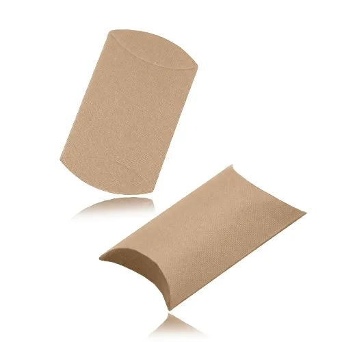 Hnedá darčeková krabička s matným povrchom a elipsovitou podstavou