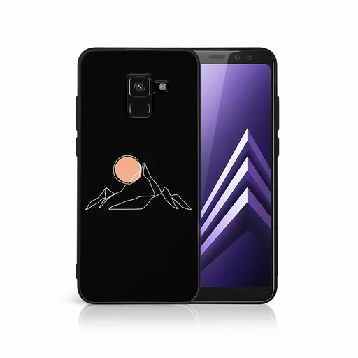 MY ART Ochranný kryt pre Samsung Galaxy A8 2018 (A530) MOUNTAIN (193)