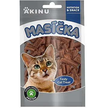 Akinu Jahňacie kúsky pre mačky 50 g (8595184937454)