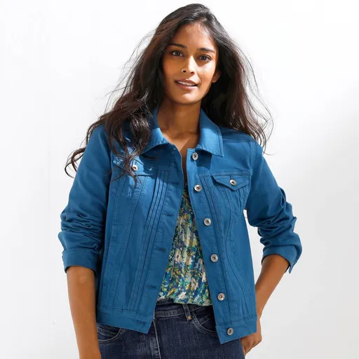 Bunda na gombíky so skladmi