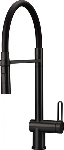 DEANTE - Magnetic kuchynská batéria s elastickou výpustou - 2 typy prúdu čierna BRM_N72M