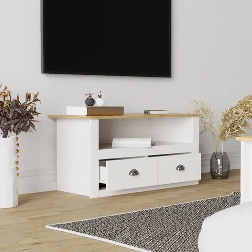 VCM TV dolní skříňka „Balusa“, černá