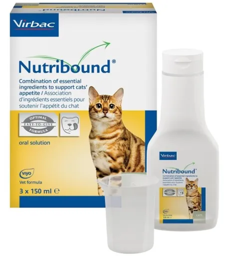 Nutribound Cat na rekonvalescenciu pre mačky 3x150ml