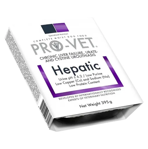 PRO-VET Hepatic paštéta pre psov pri pečeňovej diéte 395 g
