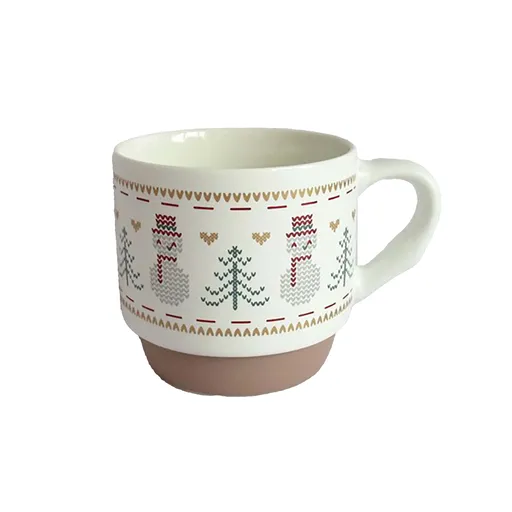 Vianočný keramický hrnček TORO 320ml snehuliak