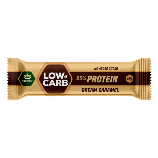 TOPNATUR Low Carb tyčinka proteínová dream caramel 40 g