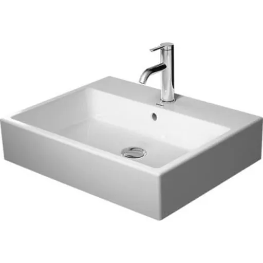Duravit Vero Air umývadlo na dosku 60x47 cm s otvorom uprostred 23526000001