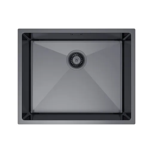 VELAZO Jednokomorový oceľový drez 54 x 44 cm PVD grafit, Velazo VELAZ5444B