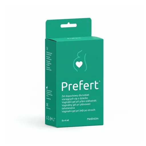 MEDINTIM Prefert vaginálny gél na podporu počatia 8 x 4 ml