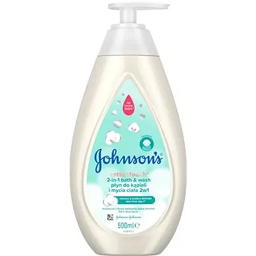 JOHNSONS BABY Cottontouch kúpeľ a umývací gél 2v1 500 ml (3574661428147)