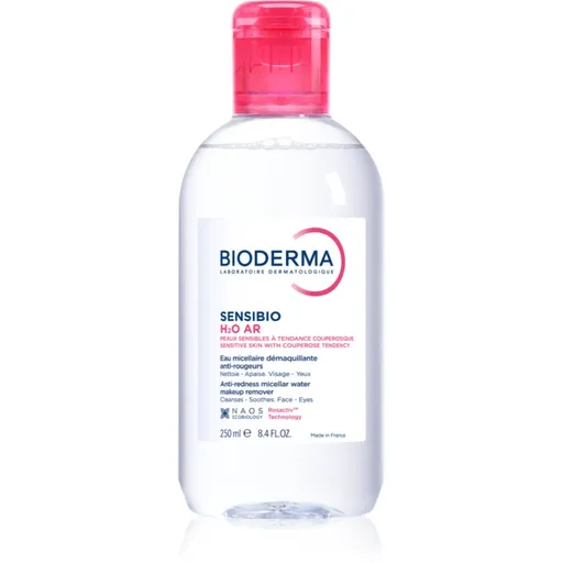 Bioderma Sensibio H2O AR micelárna voda pre citlivú pleť so sklonom k začervenaniu 250 ml