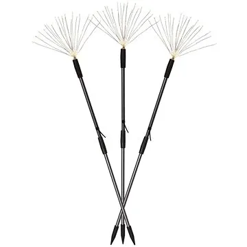 EMOS LED dekorace – zapichovací svítící větvičky, venkovní i vnitřní, teplá bílá, časovač (DCZW07)